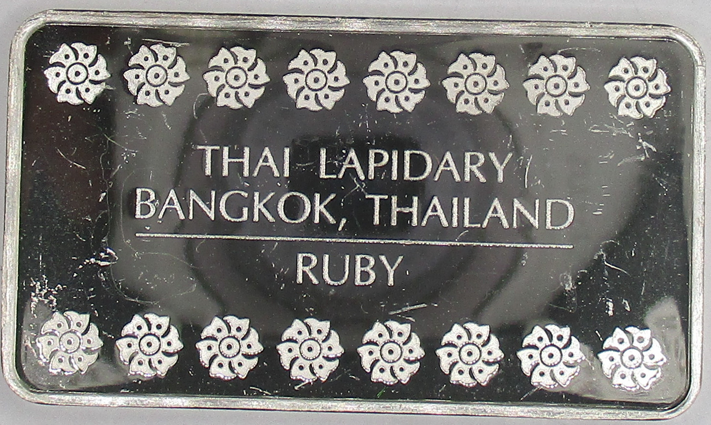 Zdjęcie do The Official Gem-Ingots THAI LAPIDARY Ruby Thailand